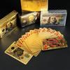 Golden Playing Cards Set - Ideal for Poker, Pranks, and Party Gifts | Perfect Gift for Christmas, Halloween, Easter,Thanksgiving