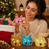 1 Random Christmas Toy with Glitter, Slow Rising Maltose