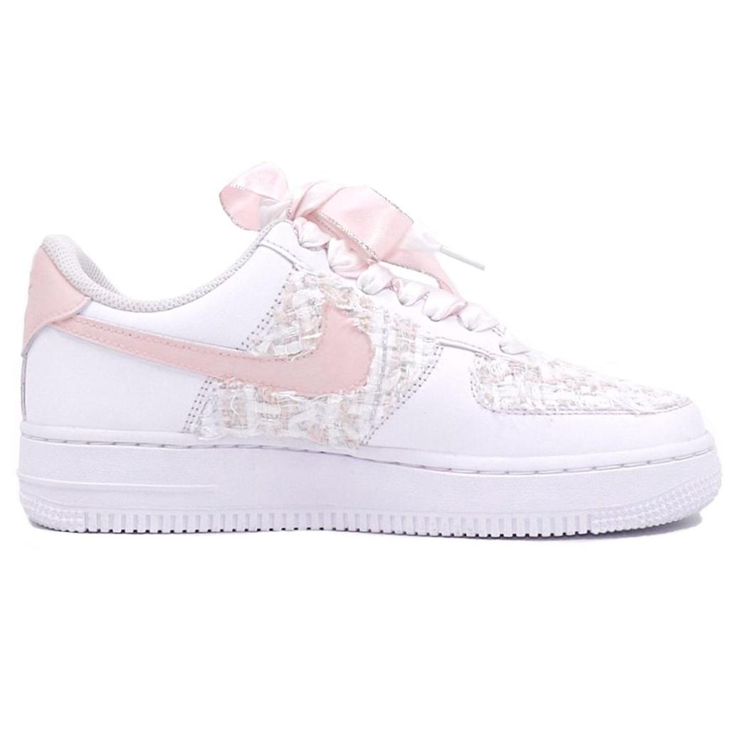 Nike Air Force 1 Skateboard Shoes Women's Low Top Pink/White DD8959-100(Team25-S-BOX)