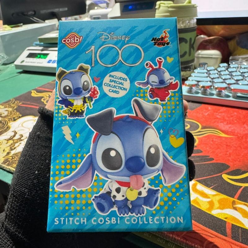 Hot Toy Disney Stitch Blind Box Cosplay Olaf Tigger Mysterious Surprise Box Figure Guess Bag Anime Model Doll Birthday Gift Toys