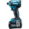 Makita TD003GRAX Rechargeable Impact 40V Max with 2 and Case Driver, 2Ah, Batteries, Charger,