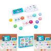 Wooden Educational Math Toy For Kids With Number Matching And Basic Addition Learning