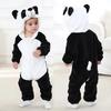 Kigurumi Cat Onesie Kids Unicorn Pajamas for Children Animal Cartoon Blanket Sleepers Baby Costume Winter Boy Girl Jumspuit