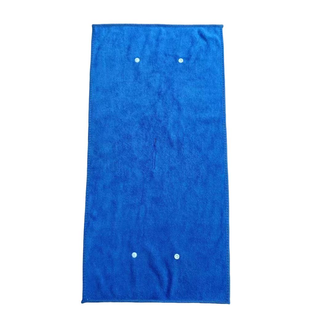 Magic Dual-Use Floor Mop with Perforated Absorbent Cloth and Scraper