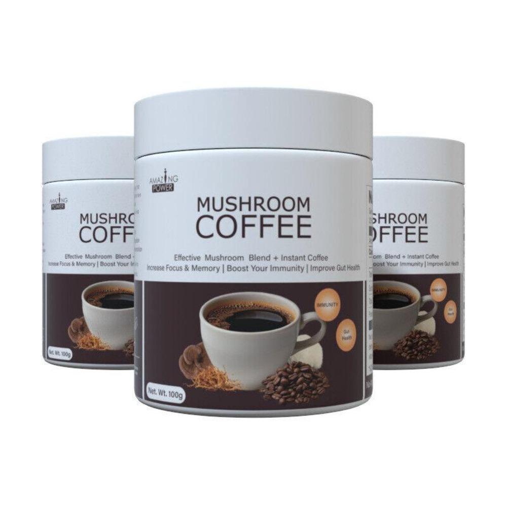 Polvo de hongo café Ganoderma Lucidum Cordyceps: favorece la salud intestinal