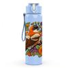 1PC Bird And Wildflower Art Print 750ml Color Plastic Sports Water Bottle Leakproof Flip Straw Lid Suitable for Sports Office Home Use
