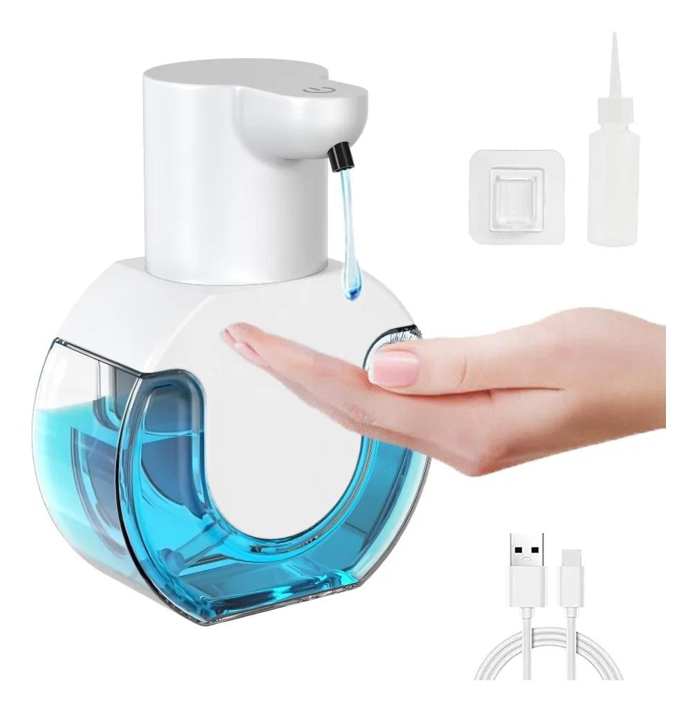 

400 мл Автоматический пенный дозатор для мыла Бесконтактный сенсор Пенный Перезаряжаемый Большая емкость Умный дозатор с регулируемым переключателем