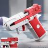 Mini Desert Eagle Pistola ad acqua meccanica a fuoco continuo Piccola pistola Estate All'aperto Spiaggia Giocattolo povero Spara pistola ad acqua per bambini