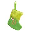 Stylish Embroidered Alphabets Christmas Stocking Knitted Festival Sock for Children Multicolors Holiday Stockings