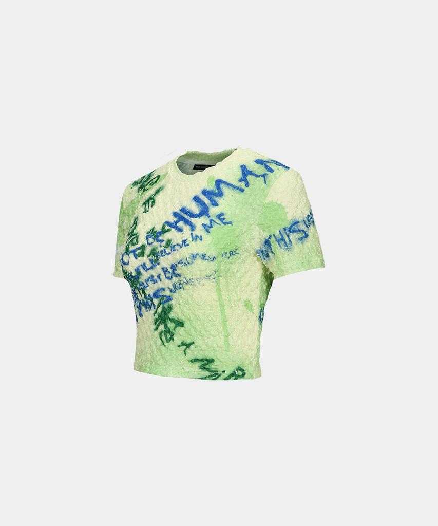 ADSB ANDERSSON BELL (Essential) Jennie Spray Lettering T-Shirt Atb1117W(Lemon)