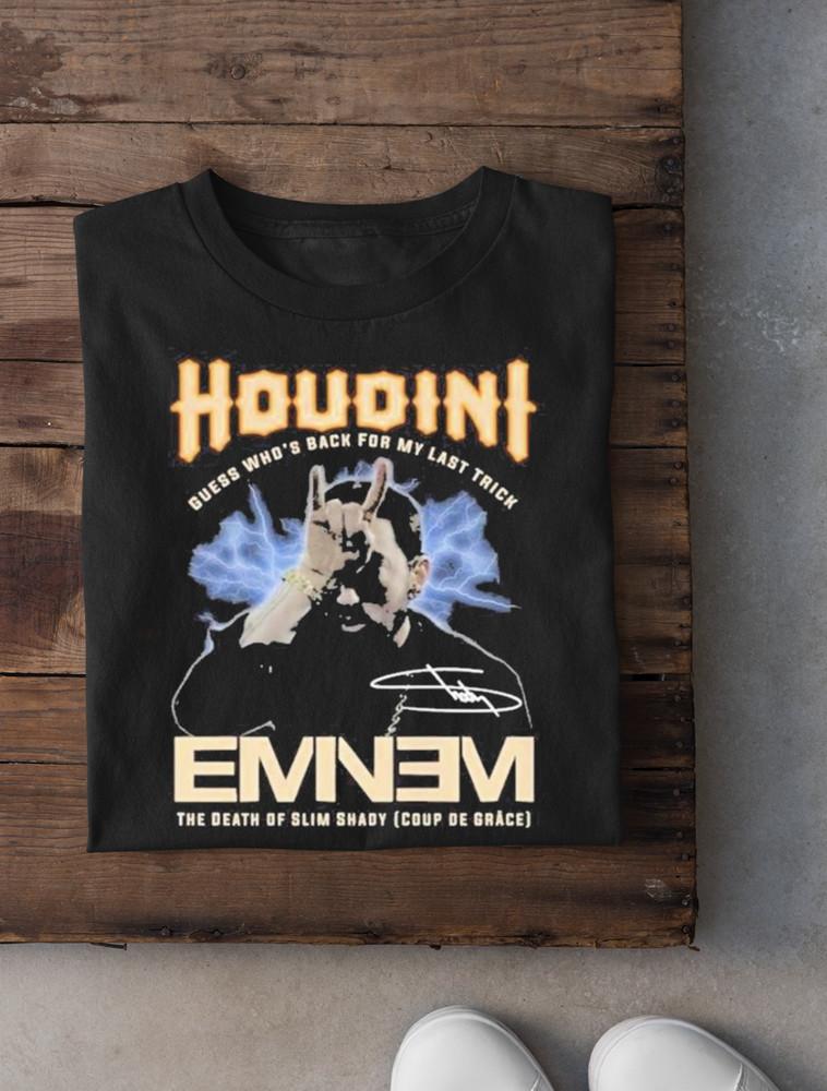 Emminem The Death Of Slim Coup De Grace Signature All size Shirt  D319 Unisex T-Shirt XXXL