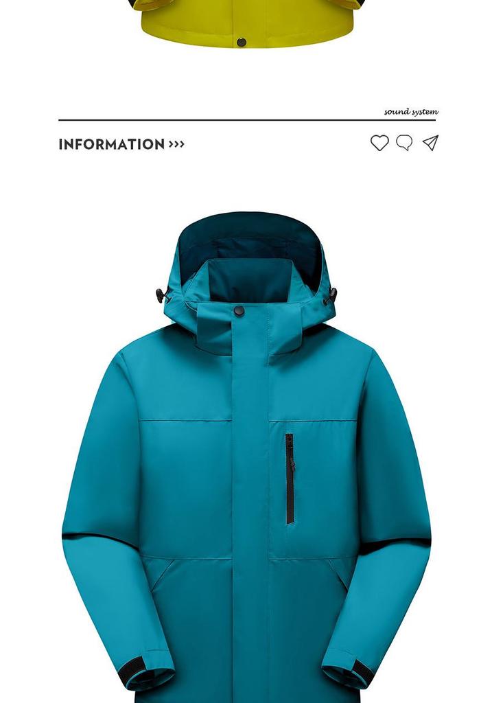2025 Versatile Windproof Waterproof Hooded Jacket for Outdoor Travel - Unisex