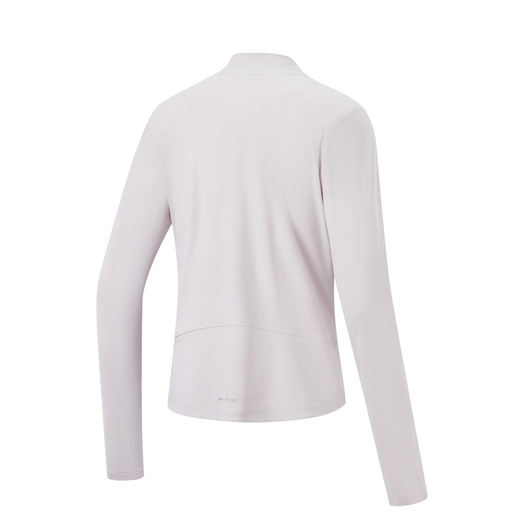 Li-Ning Fitness Series Stand Collar Logo Letter Stitching Jacket Women Jackets AFDW800-7