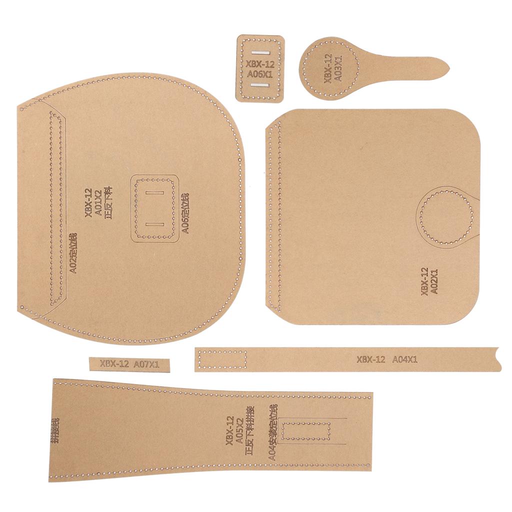 Acrylic Template Leather Craft Pattern Mold for Single Shoulder Bag Making Accessories DIY Supply