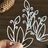 Leaves Cutting Dies Metal Die Cuts Embossing Templates Cuts Stencils for Scrapbooking Journal Card Making Decoration