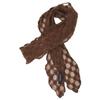 KOOKEESEE Net Lace Scarf (Brown)