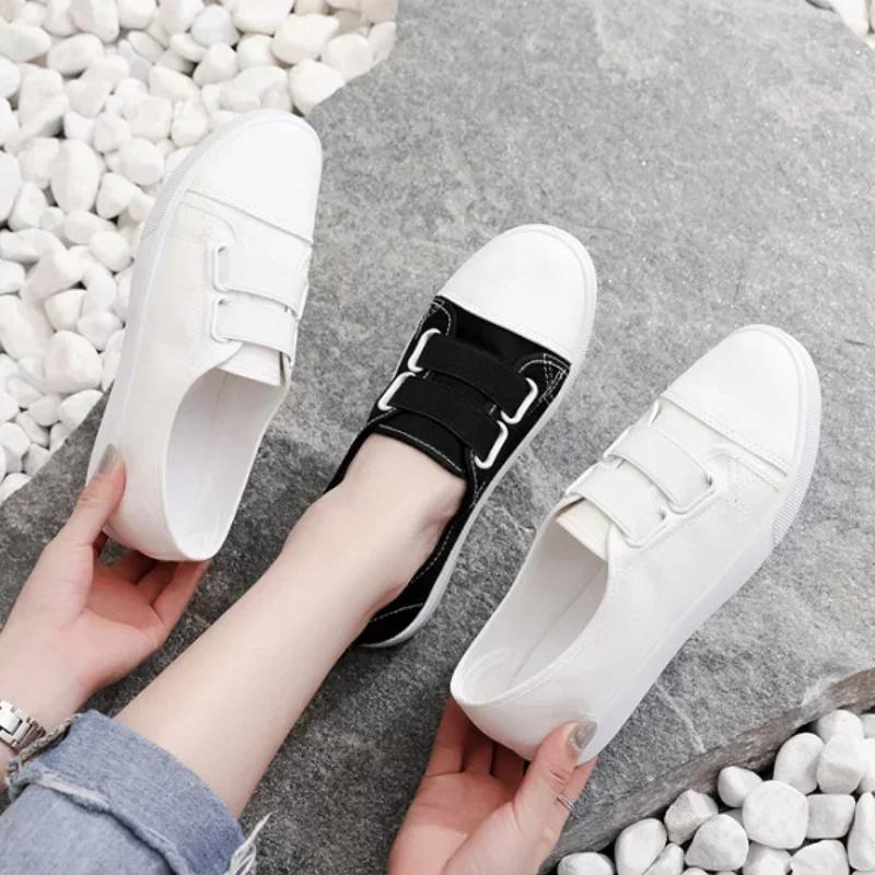 Canvas Shoes Women Shoes New Versatile Korean Version Summer and Autumn Student Shoes Trendy Fashion Casual Shoes