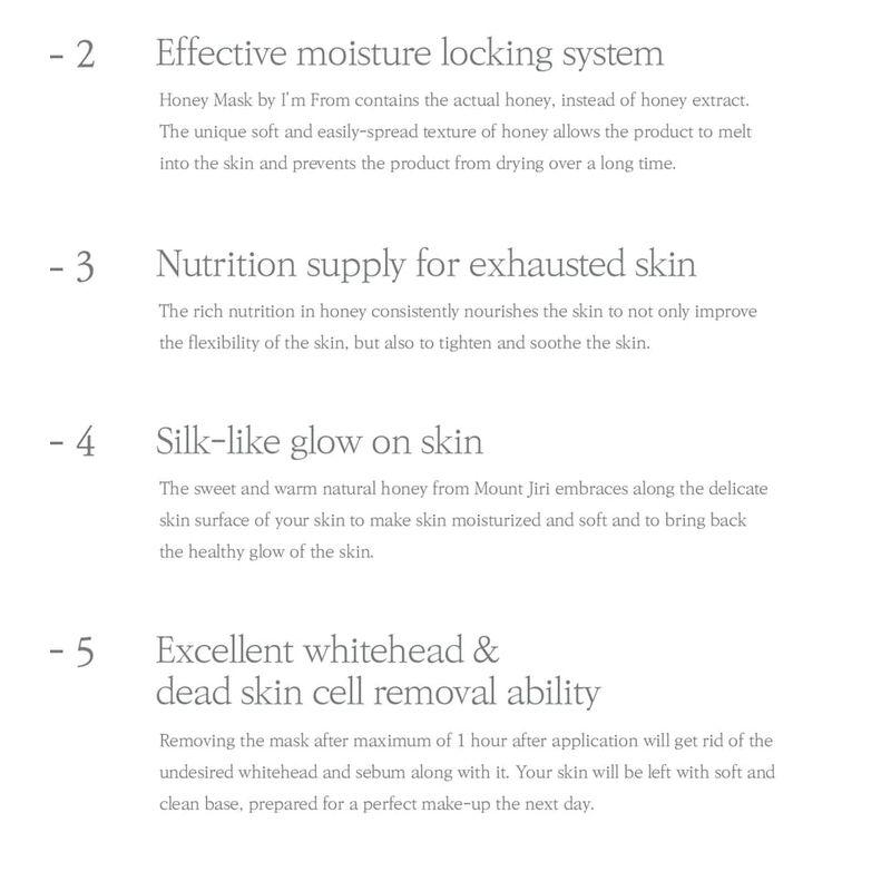 I'M FROM Honey Mask Mini