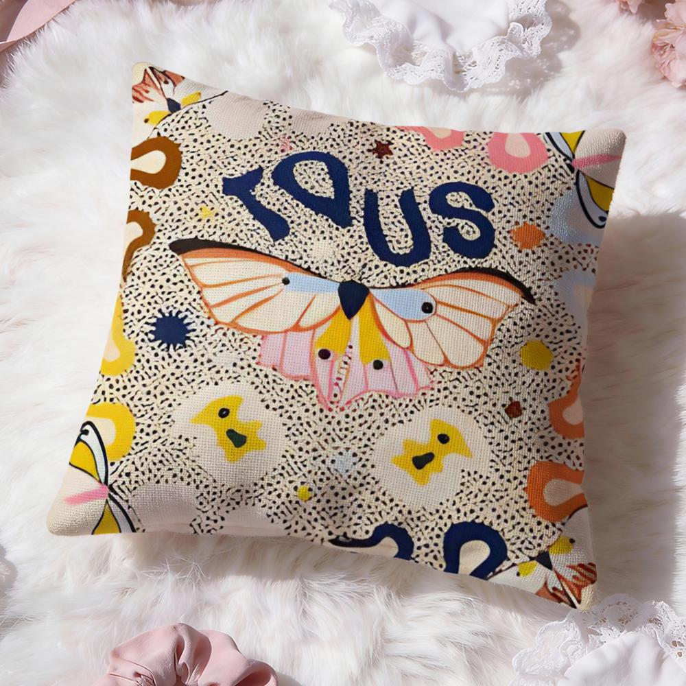 CRAFTED WITLOVE Potah na polštářek T-tousS Prémiové pohodlí Oboustranný potah na polštář - Design Dva v jednom pro jakoukoli místnost a interiér auta