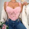 Ladies' Summer Pure Desire Top Fashionable and Sexy Tank Top Women's Lace Camisole Vest
