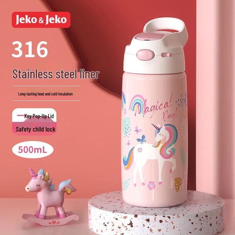 JEKO&JEKO Stainless Steel Straw Cup