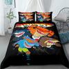 Street Sharks Arcade Bedding Set Without Sheet King Queen Double Full Twin Single Size Bed Linen Set