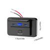 12-24V PD Type C USB Ports Quick Charger with Switch PD3.0+QC3.0+PD3.0 Quick Charge Type C USB Outlet Panel Adapter Power Outlet