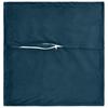 Cushion Cover 2 pcs HOUTEN Blue 45 x 45 cm Velvet