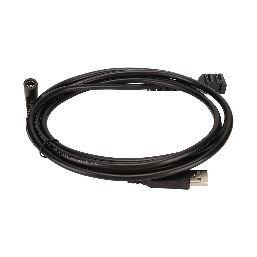 USB Cable for Verifone VX805 VX820 Dual 14pin IDC DC5521 Female Power Supply to USB 2.0 AM 480Mbps PVC Scan Extension