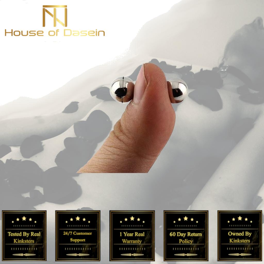 Magnetyczne Klipsy na Sutki Stymulacja Piersi Kink Zabawki na Sutki i Łechtaczkę