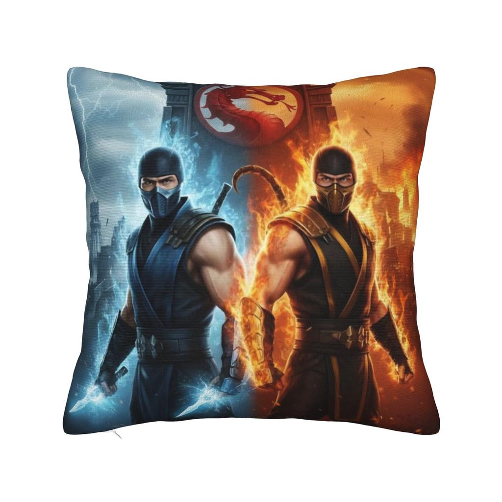 Mortal Kombat II Moive 2026 Pillowcase Merch Printing Cushion Cover Decor Throw Pillow Case Cover Bed Multiple Sizes