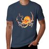An Octopus Fighting A Rook Tshirt Plus Size Outdoor Casual Top Tshirt
