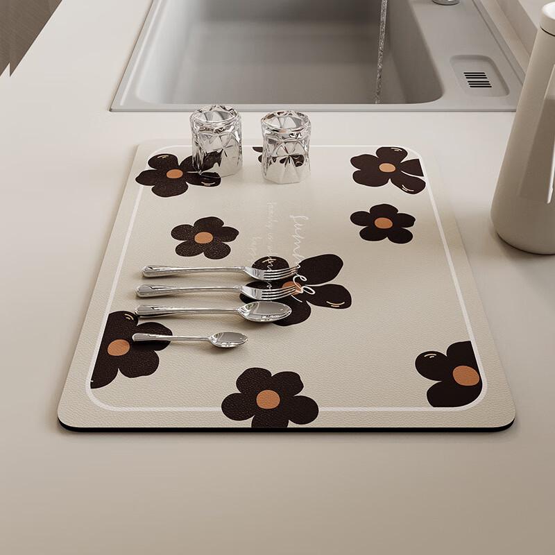 Changbaosen Diatomaceous Earth Kitchen Drain Mat