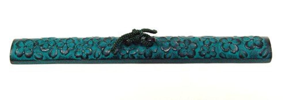 

Ironware Paperweight Cherry Blossom Green 270 x 30 x Height 28mm 800g Dark Green [Nanbu Large] Size Weight Color