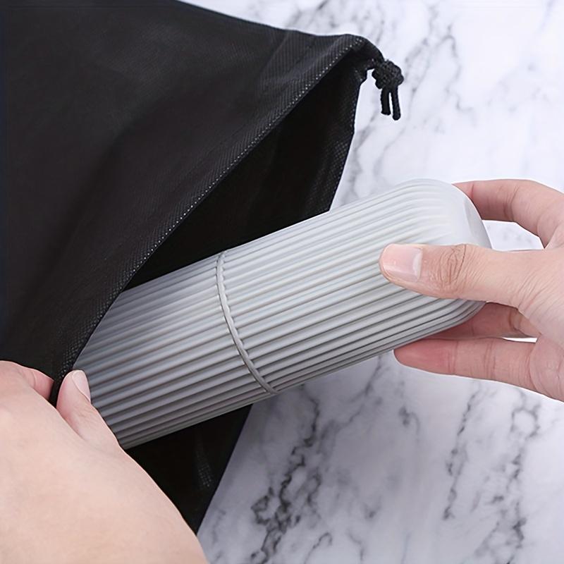 1 Unidad Vaso Portátil para Cepillo de Dientes Baño Soporte para Pasta de Dientes Estuche Organizador Almacenamiento Viaje Artículos de Aseo Vaso Nuevo Creativo