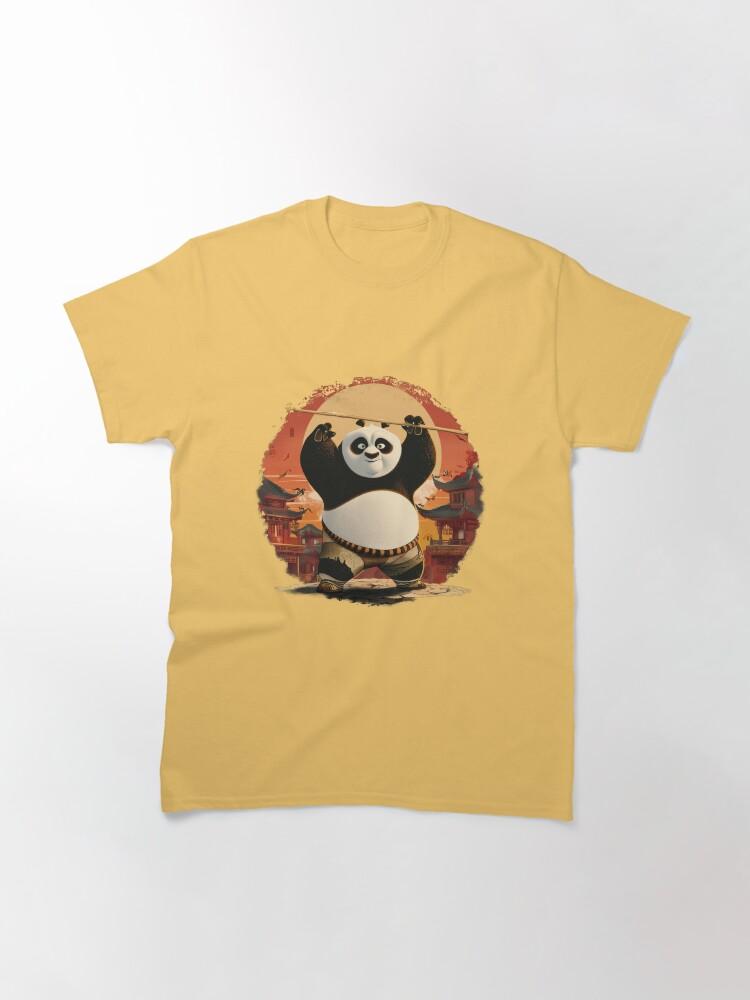 Kung Fu Panda Panda Kung Fu Klassisches T-Shirt
