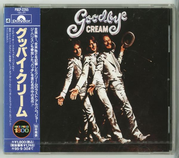 

CD CREAM - Goodbye POCP2265 Polydor 1993 Japan Rock
