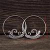 Retro Elegant Spiral Pattern Earrings: Versatile High-End Women's Fashion Accessories