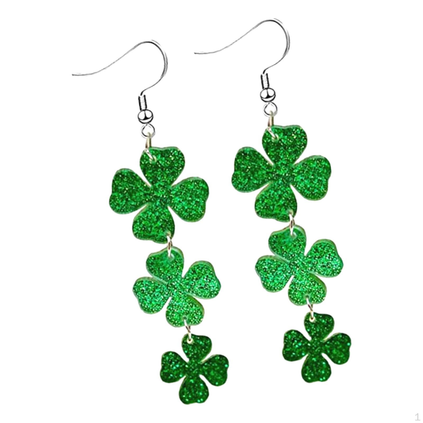 

Серьги ST Патрика женские висячие ювелирные изделия шпильки падение акрил для клуба