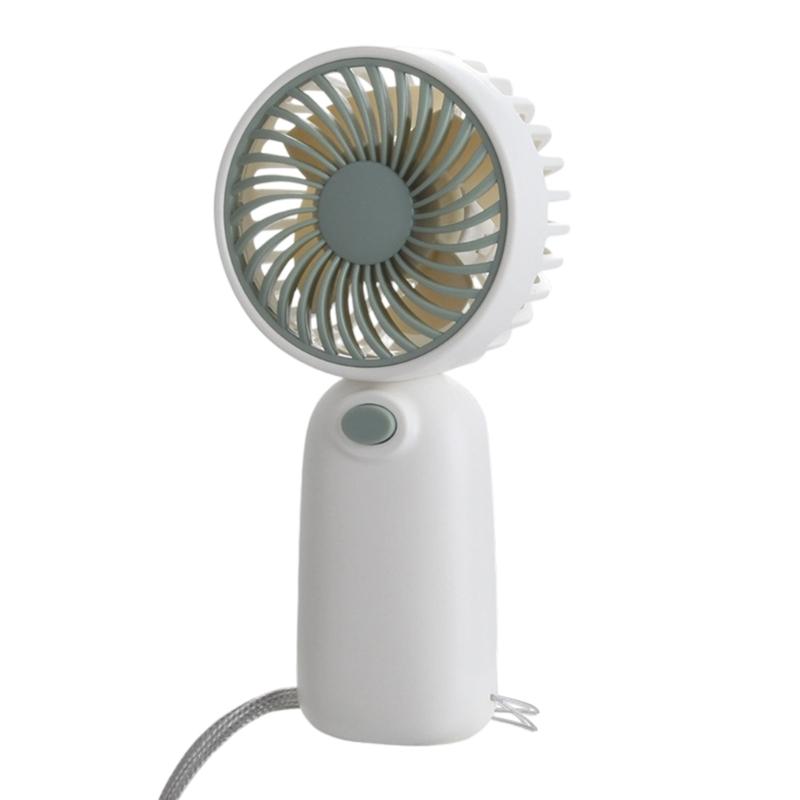 Rechargeable Pocket Fan Lightweight Portable Cooling Device For Office Camping Commuting With Silents Operations