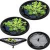 Feinmaschiges schwimmendes Insel-Pflanzenschutznetz Polyester Wasserpflanzenkorb Wasserelemente