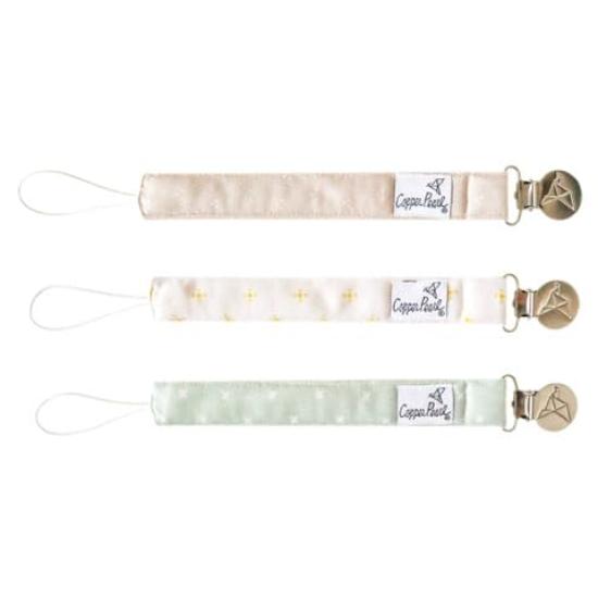 

Copper Pearl Pacifier Toy Pacifier Binky Clips of Santa Fe Clips, Holder, Holder, (Set 3),