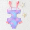 2026 Cute Girls' One-Piece Swimwear - Small & Medium Children's Bikini