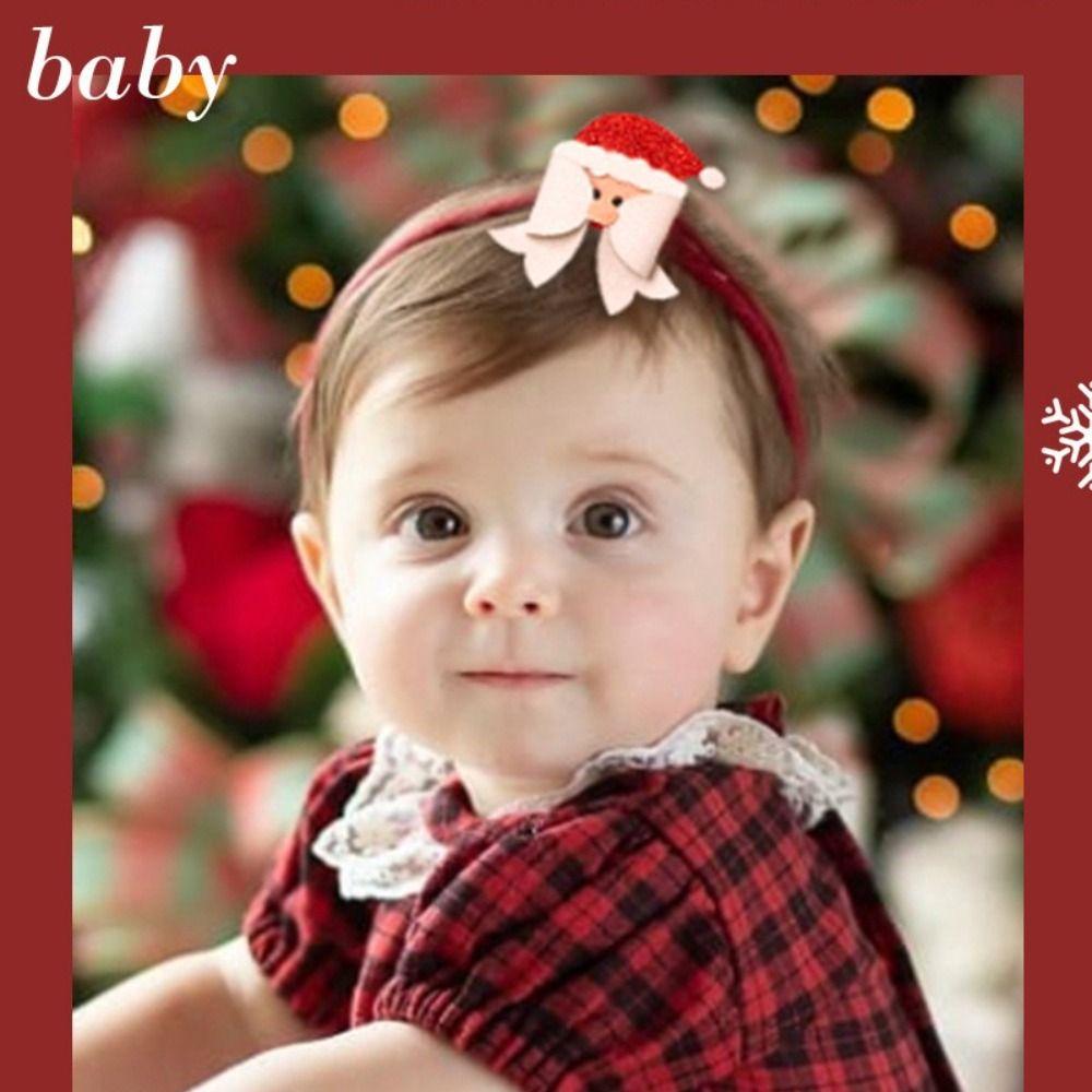 Headdress Baby Girl Headwrap Toddlers Headband Bandage Infant tiara Gift Christmas Headwear