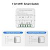 AS60-Tuya Smart Wifi Switch For Alexa Google Voice Controlled Home Automation Works 2 Way Control DIY Breaker Support Alice