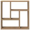 Wall Shelf Artisan Oak 45 x 16 x 45 cm Wood Based Material