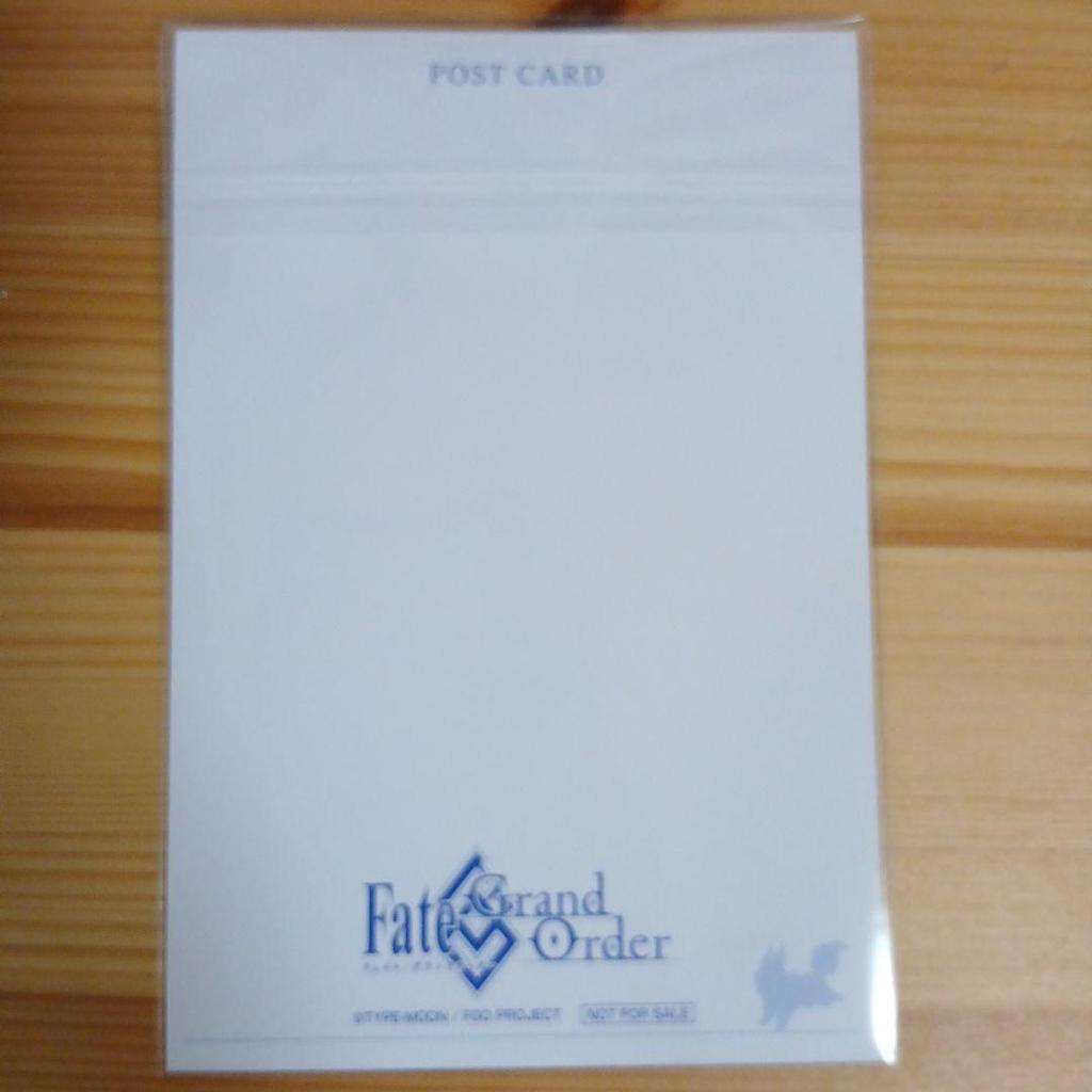 [USED] FGO Final Ascension Artbook II Bonus Postcard Morgan