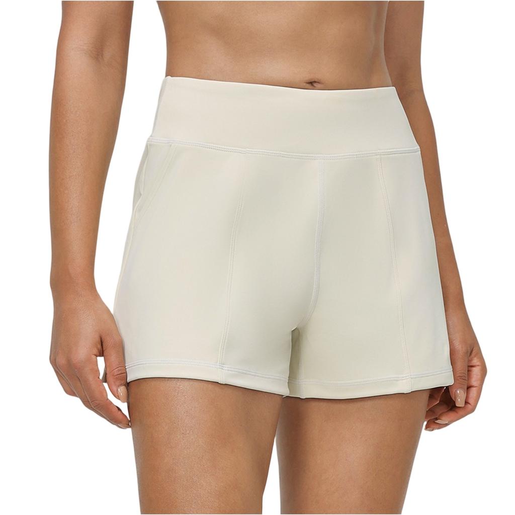 Women's High Waist Knee-Length Shorts With Pockets For Women Yoga Walking Running Sports Gym Shorts