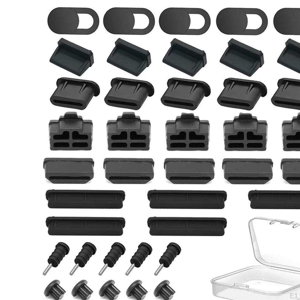 Laptop Anti Dust Plug Covers Sturdy Accessories for Audio Port Type C