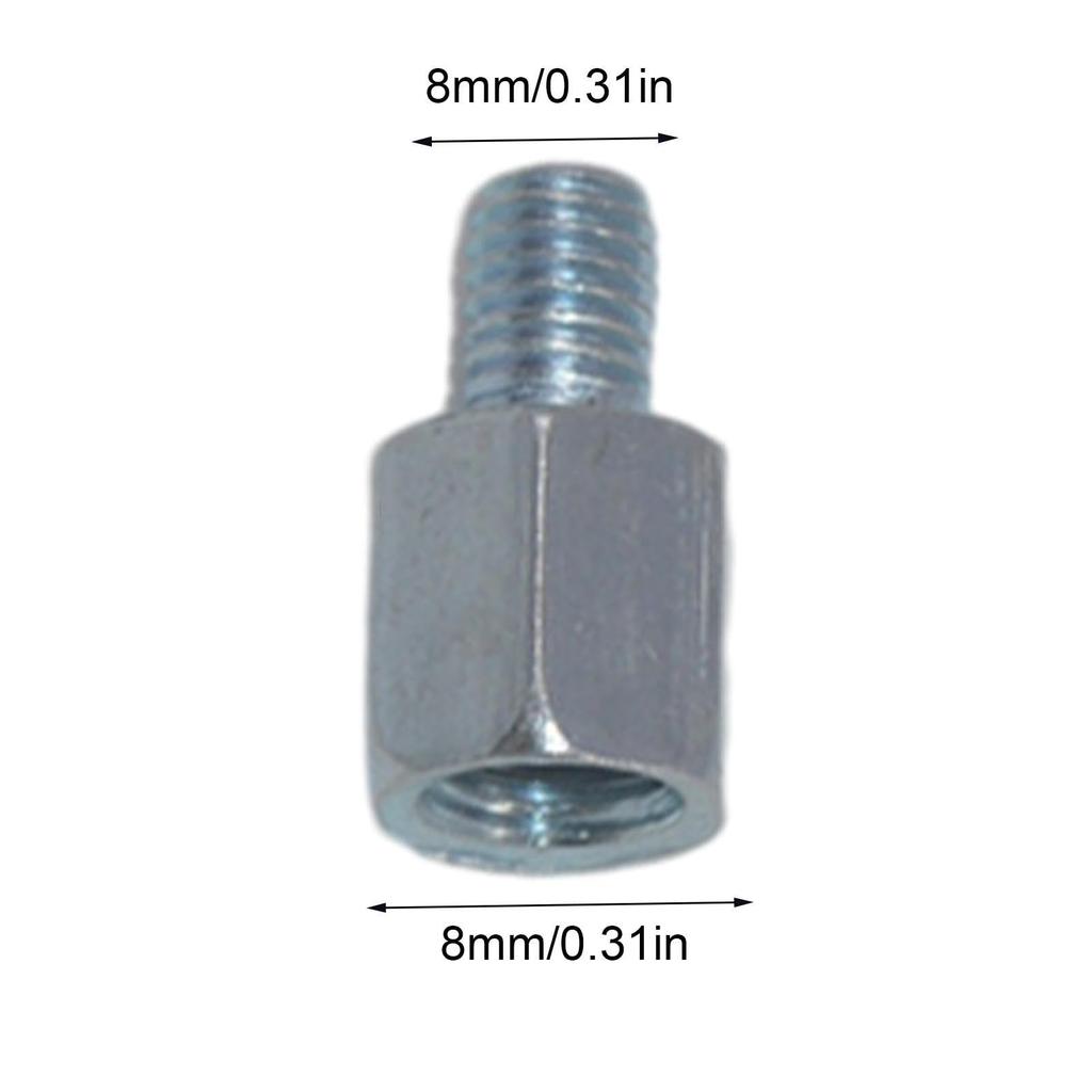 Motorcycle Mirror Adapter | Motorcycle Electric Car Rearview Mirror Accessories Conversion Screw M8 M10
